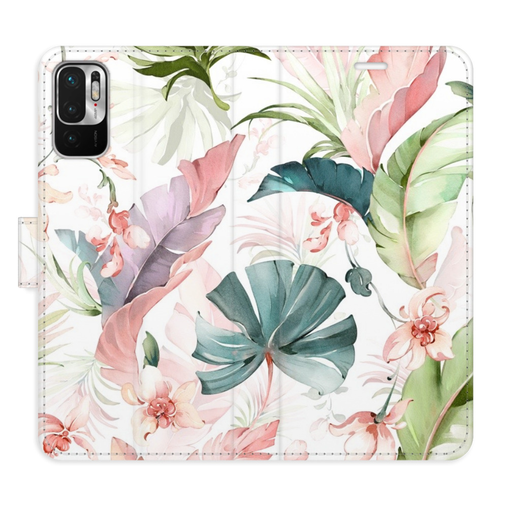 Flipové pouzdro iSaprio - Flower Pattern 07 - Xiaomi Redmi Note 10 5G