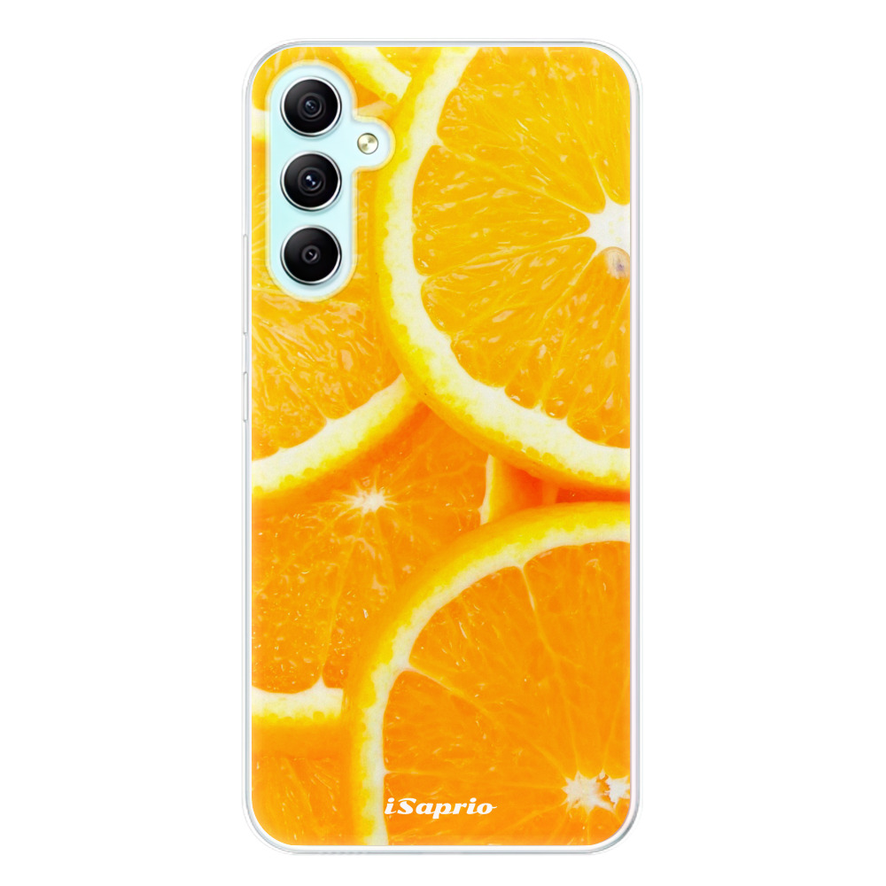 Odolné silikonové pouzdro iSaprio - Orange 10 - Samsung Galaxy A34 5G