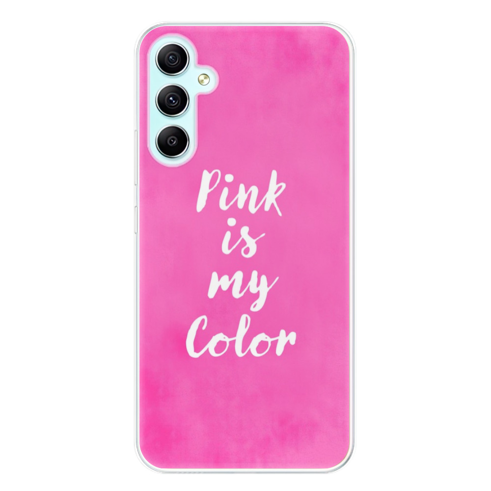 Odolné silikonové pouzdro iSaprio - Pink is my color - Samsung Galaxy A34 5G