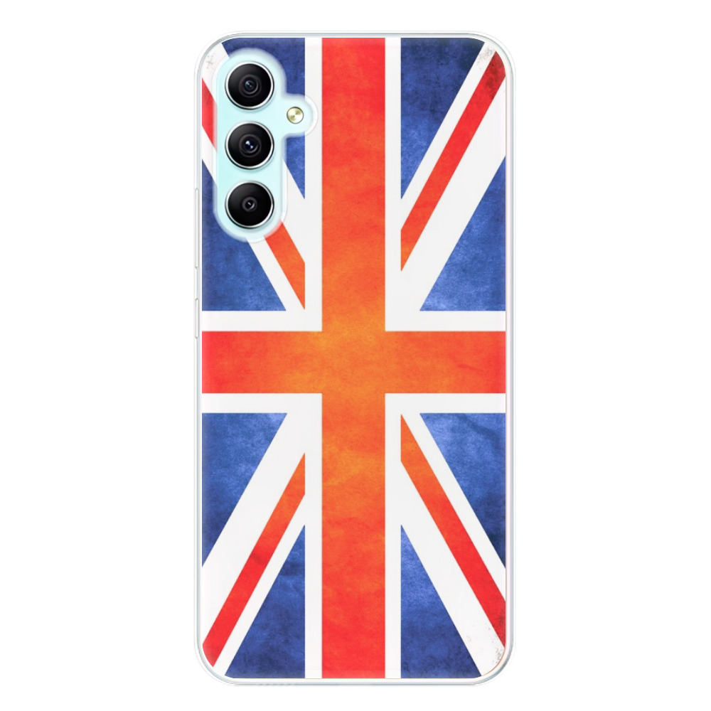 Odolné silikonové pouzdro iSaprio - UK Flag - Samsung Galaxy A34 5G