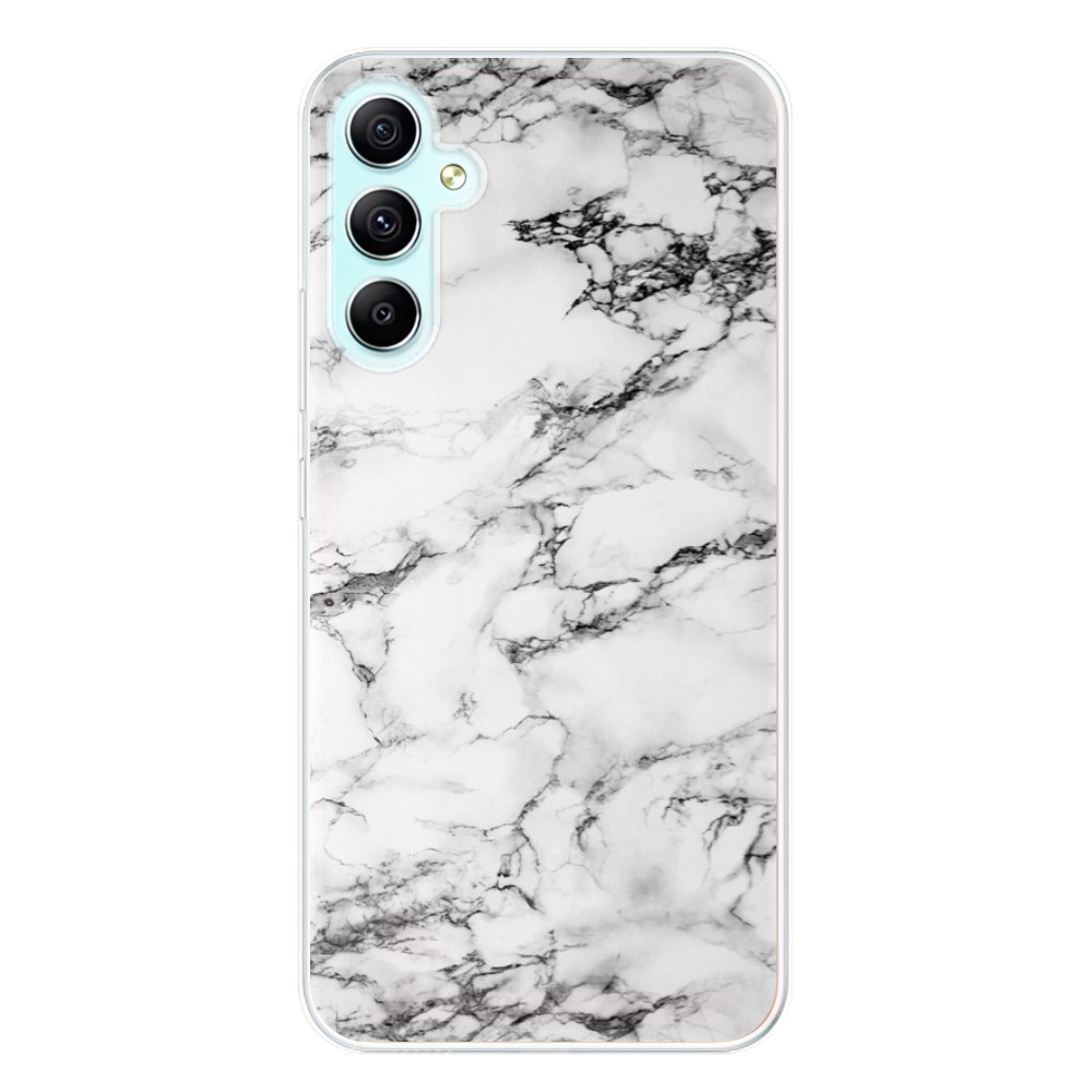 Odolné silikonové pouzdro iSaprio - White Marble 01 - Samsung Galaxy A34 5G