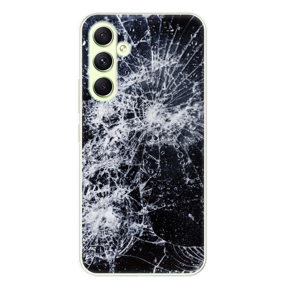 Odolné silikonové pouzdro iSaprio - Cracked - Samsung Galaxy A54 5G