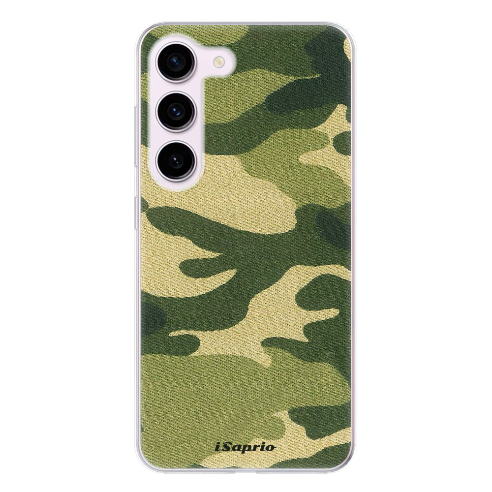 Odolné silikonové pouzdro iSaprio - Green Camuflage 01 - Samsung Galaxy S23 5G