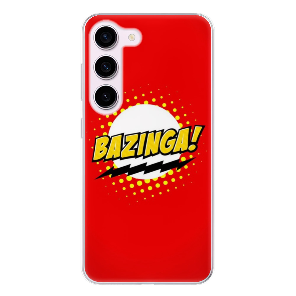 Odolné silikonové pouzdro iSaprio - Bazinga 01 - Samsung Galaxy S23 5G