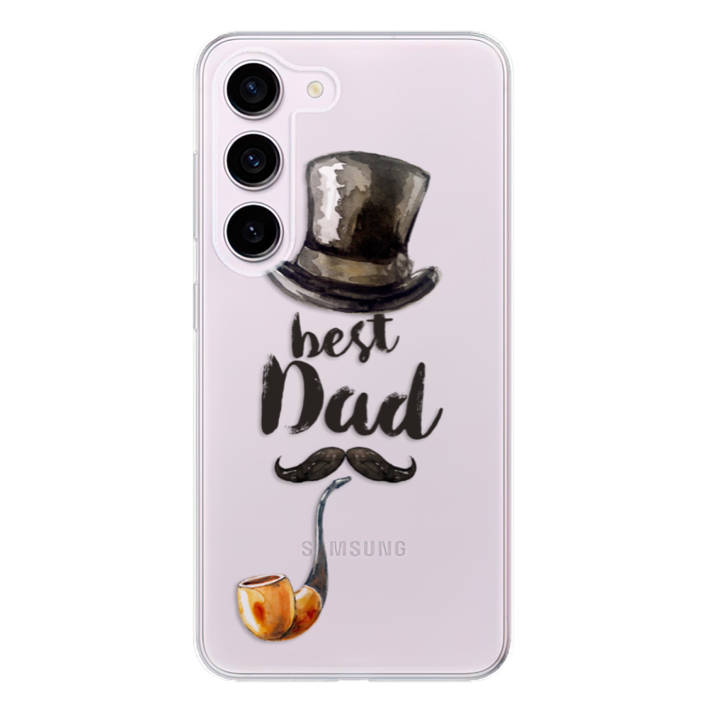 Odolné silikonové pouzdro iSaprio - Best Dad - Samsung Galaxy S23 5G