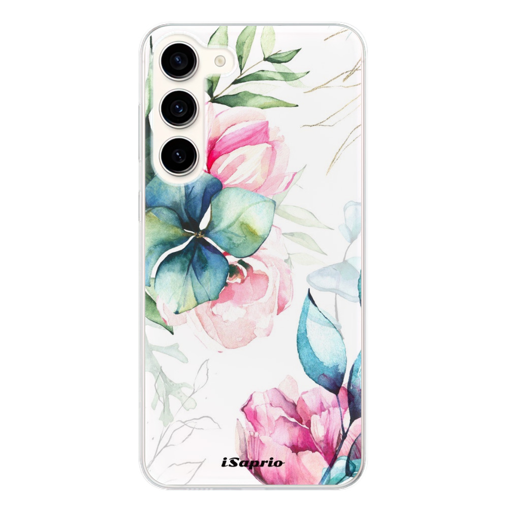 Odolné silikonové pouzdro iSaprio - Flower Art 01 - Samsung Galaxy S23+ 5G