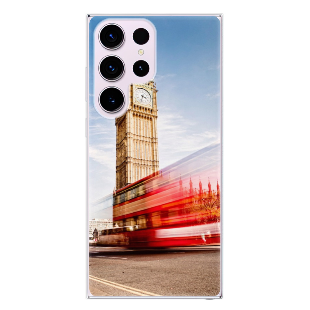Odolné silikonové pouzdro iSaprio - London 01 - Samsung Galaxy S23 Ultra