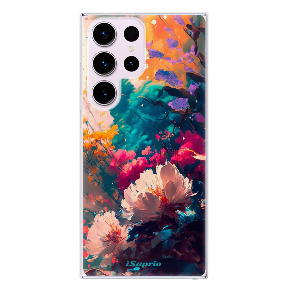 Odolné silikonové pouzdro iSaprio - Flower Design - Samsung Galaxy S23 Ultra