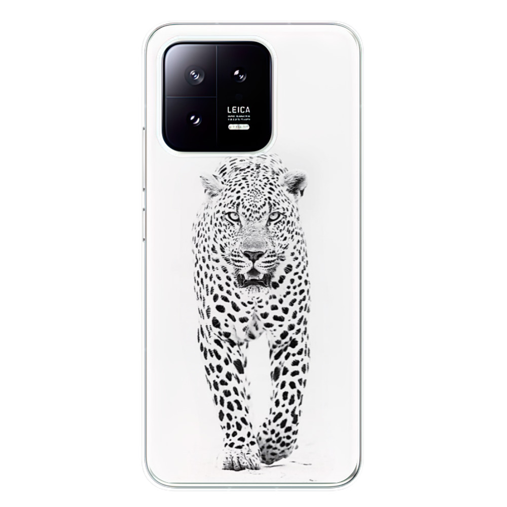 Odolné silikonové pouzdro iSaprio - White Jaguar - Xiaomi 13