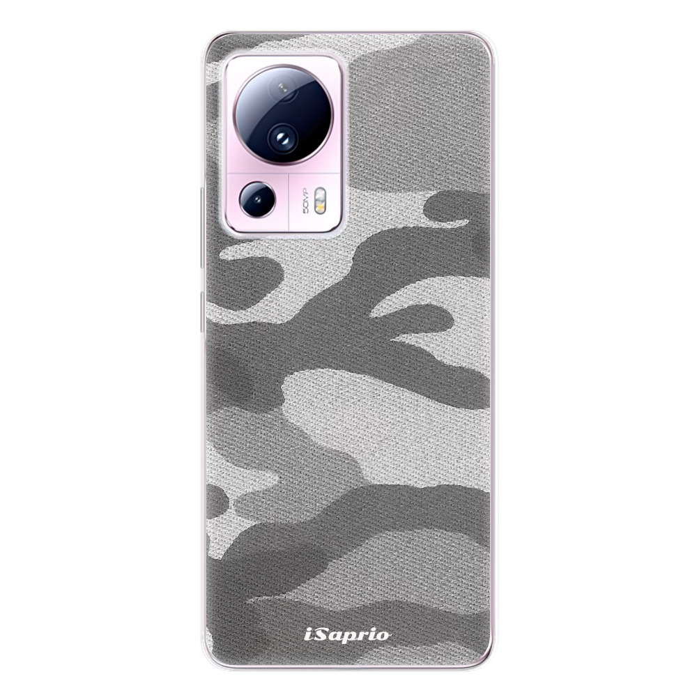 Odolné silikonové pouzdro iSaprio - Gray Camuflage 02 - Xiaomi 13 Lite