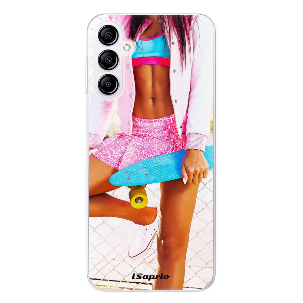 Odolné silikonové pouzdro iSaprio - Skate girl 01 - Samsung Galaxy A14 / A14 5G