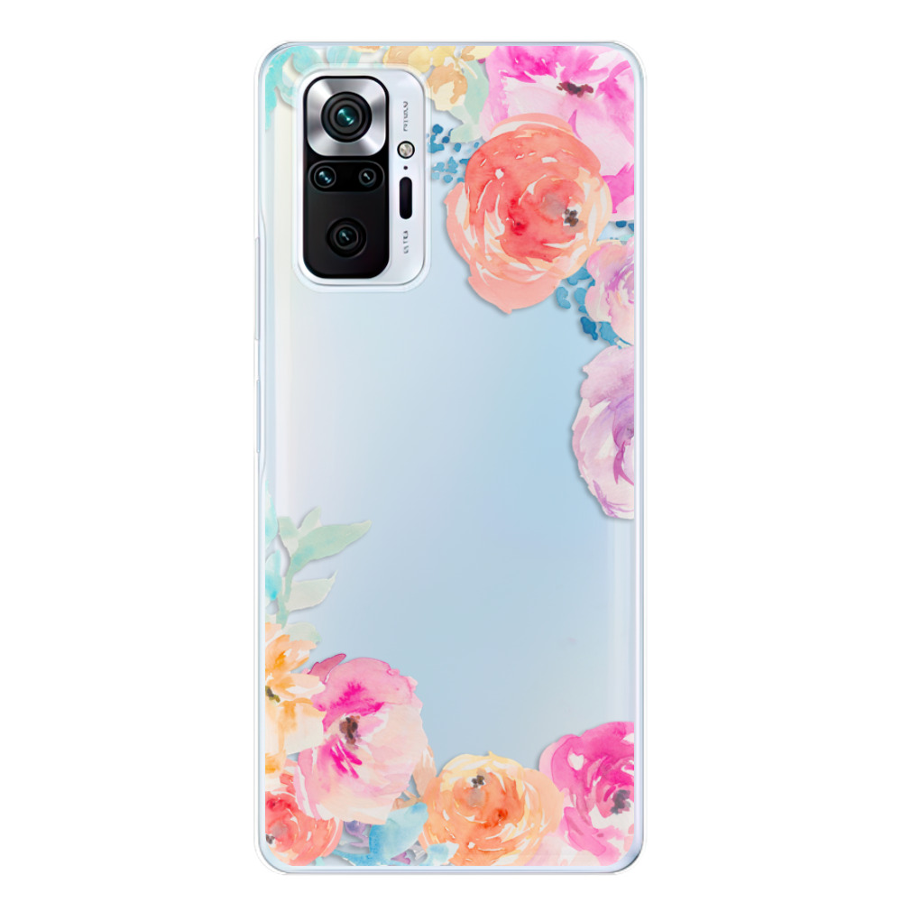 Odolné silikonové pouzdro iSaprio - Flower Brush - Xiaomi Redmi Note 10 Pro