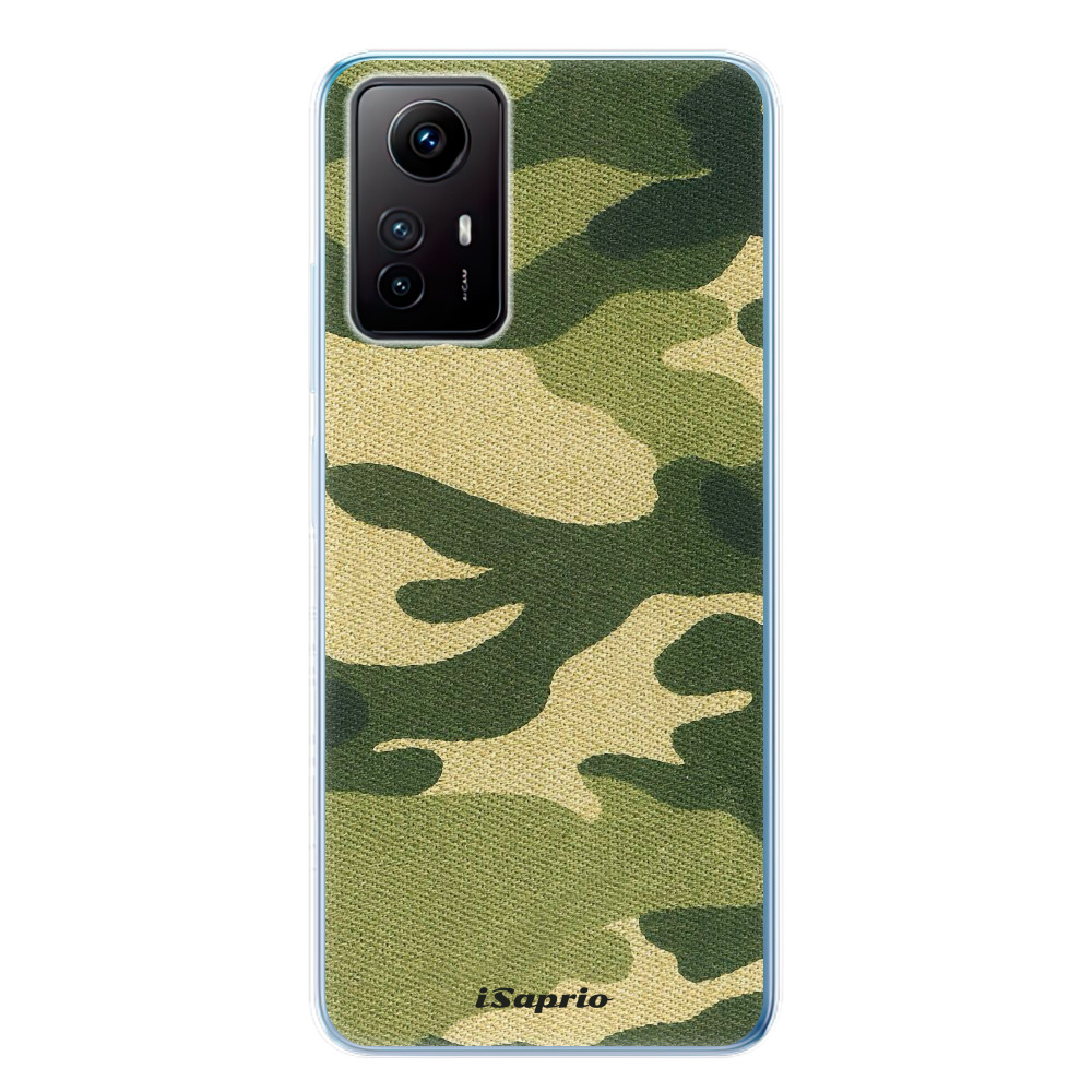 Odolné silikonové pouzdro iSaprio - Green Camuflage 01 - Xiaomi Redmi Note 12S
