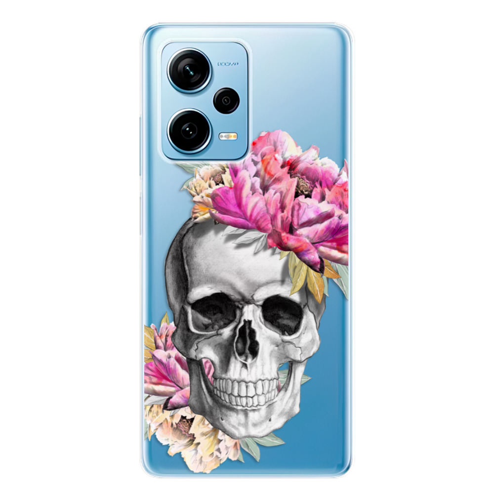 Odolné silikonové pouzdro iSaprio - Pretty Skull - Xiaomi Redmi Note 12 Pro 5G / Poco X5 Pro 5G