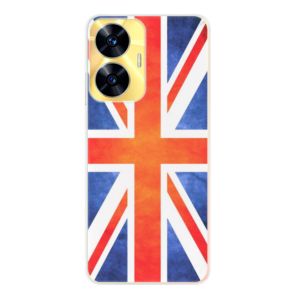 Odolné silikonové pouzdro iSaprio - UK Flag - Realme C55