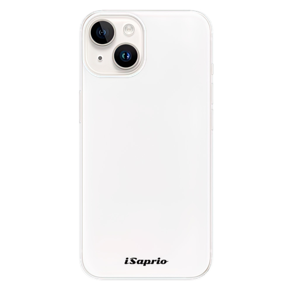 Odolné silikonové pouzdro iSaprio - 4Pure - bílý - iPhone 15