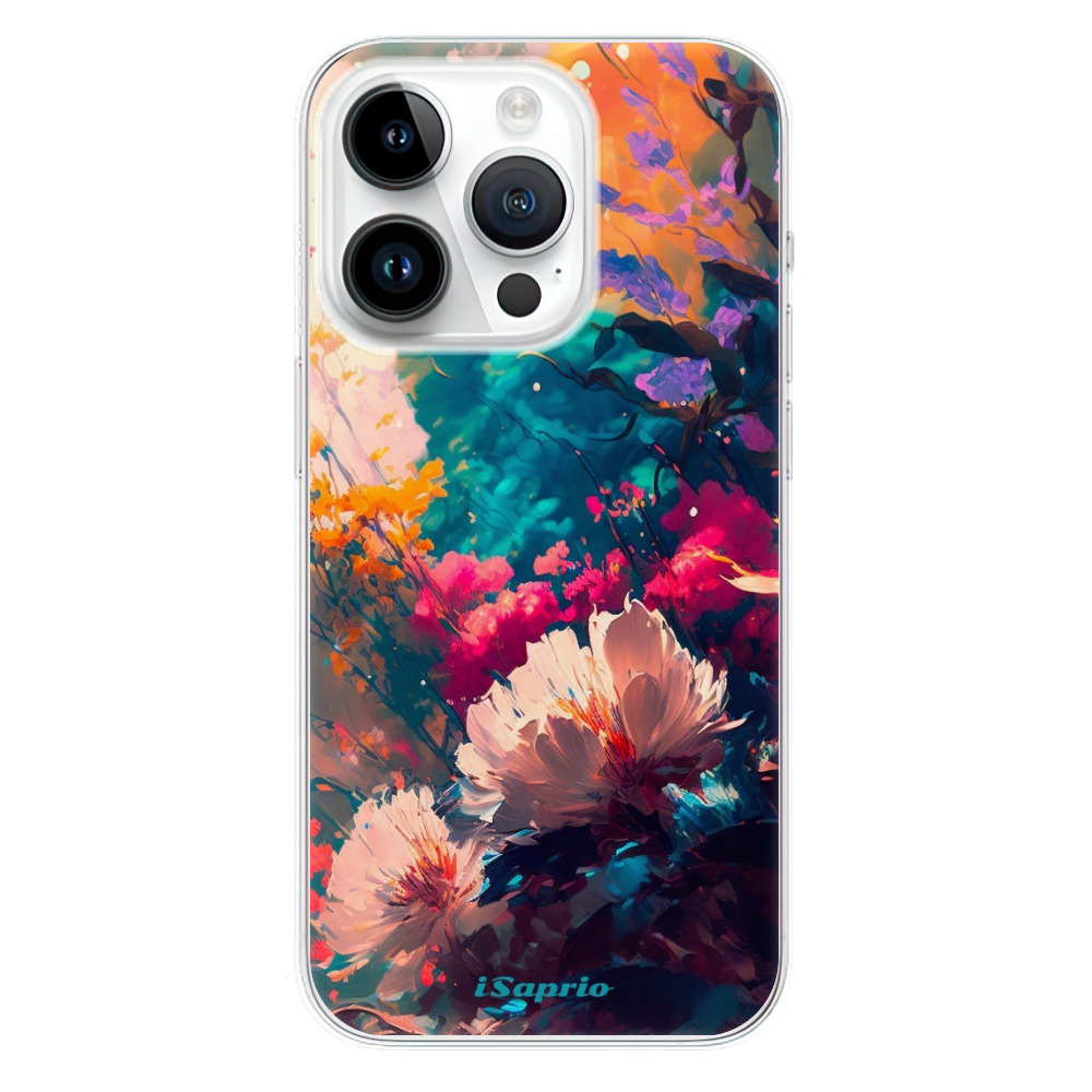 Odolné silikonové pouzdro iSaprio - Flower Design - iPhone 15 Pro