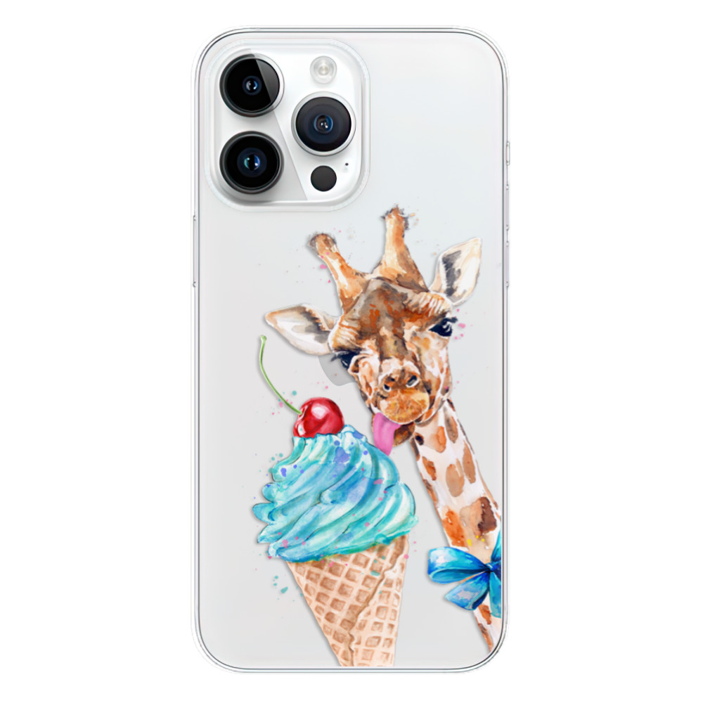 Odolné silikonové pouzdro iSaprio - Love Ice-Cream - iPhone 15 Pro Max