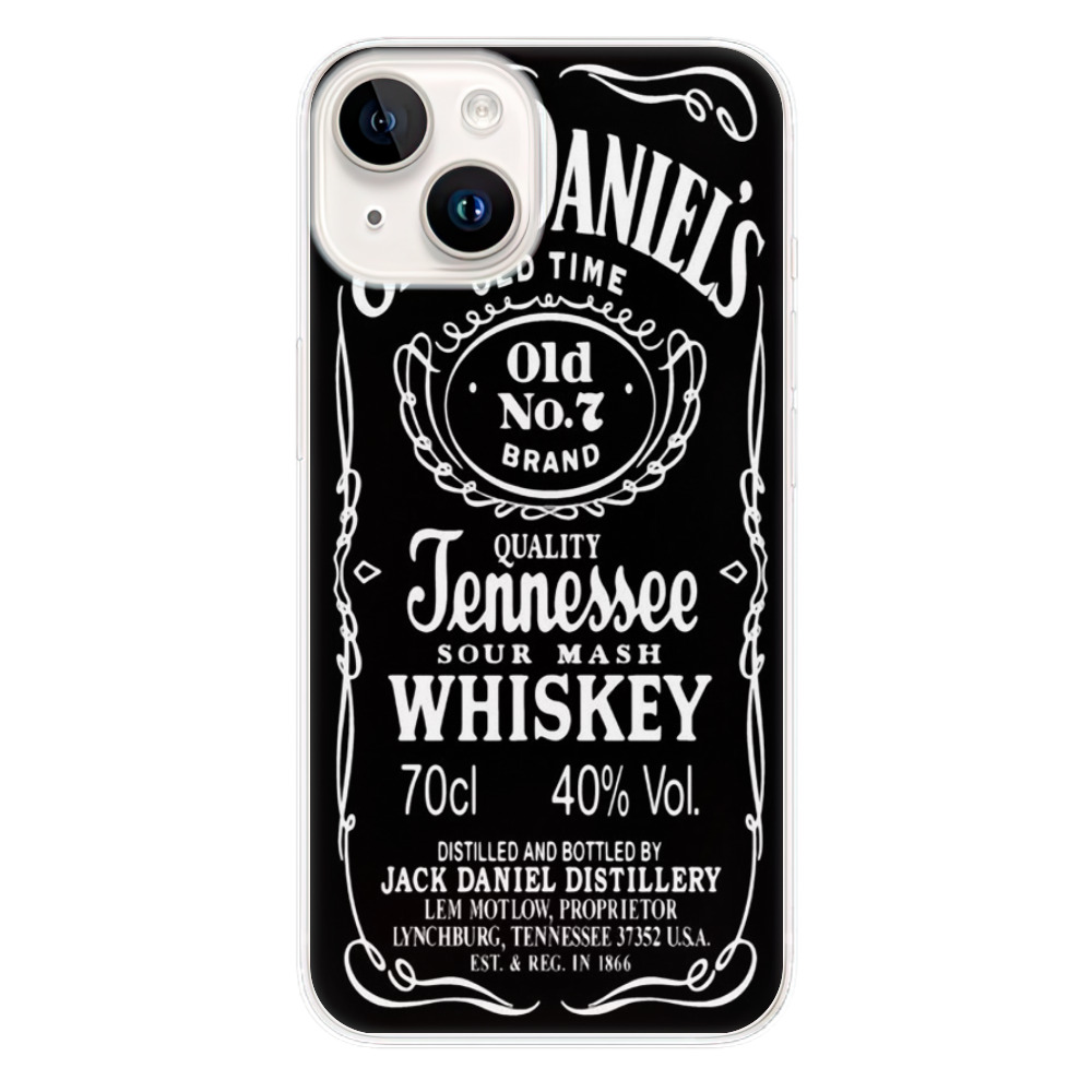 Odolné silikonové pouzdro iSaprio - Jack Daniels - iPhone 15 Plus