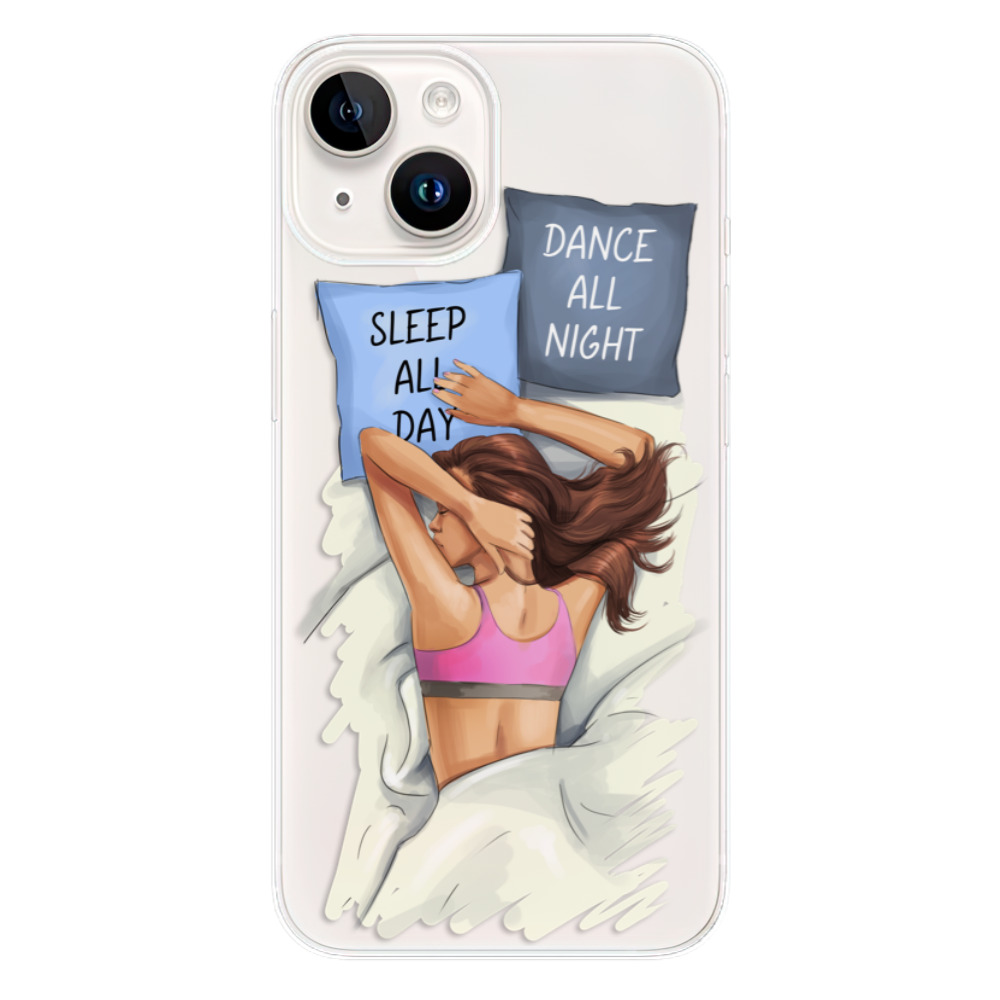 Odolné silikonové pouzdro iSaprio - Dance and Sleep - iPhone 15 Plus