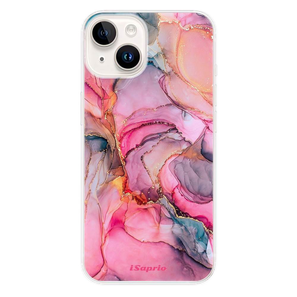 Odolné silikonové pouzdro iSaprio - Golden Pastel - iPhone 15 Plus