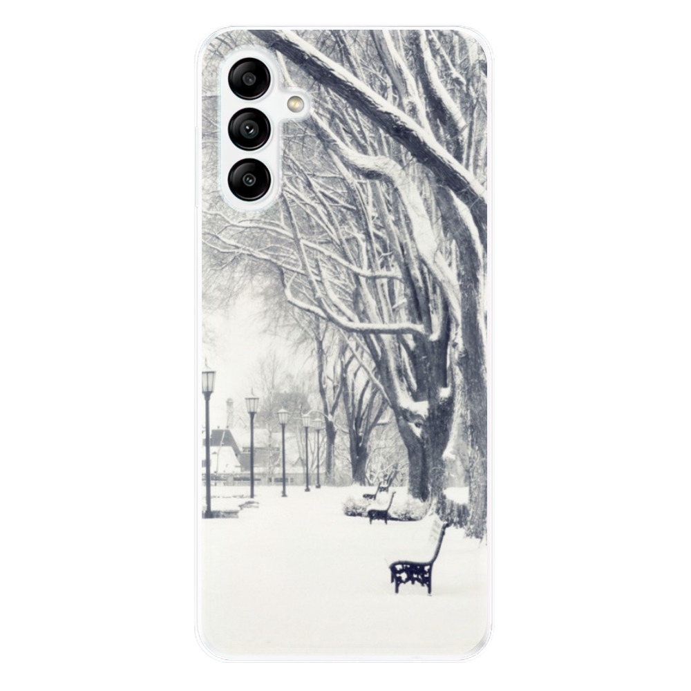 Odolné silikonové pouzdro iSaprio - Snow Park - Samsung Galaxy A04s
