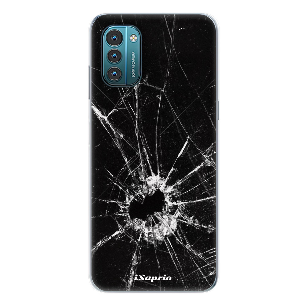 Odolné silikonové pouzdro iSaprio - Broken Glass 10 - Nokia G11 / G21