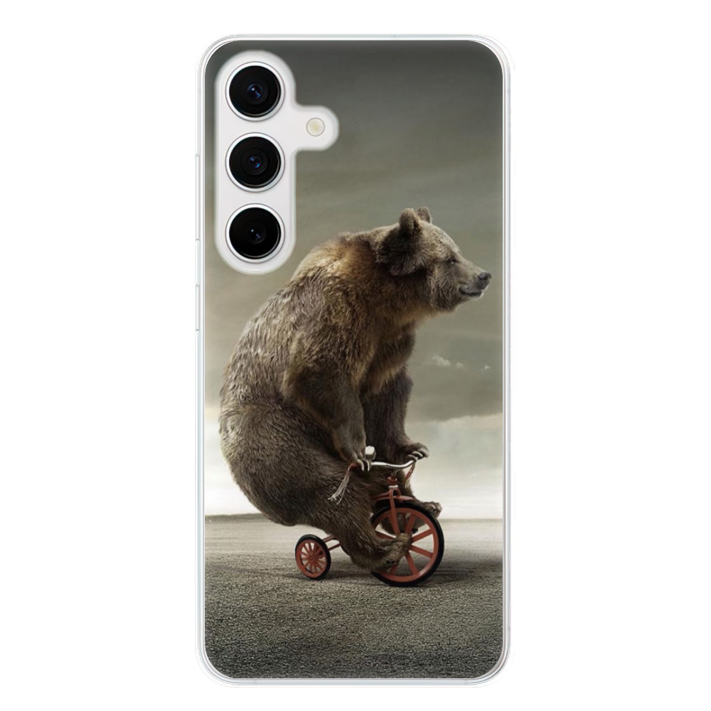 Odolné silikonové pouzdro iSaprio - Bear 01 - Samsung Galaxy S24