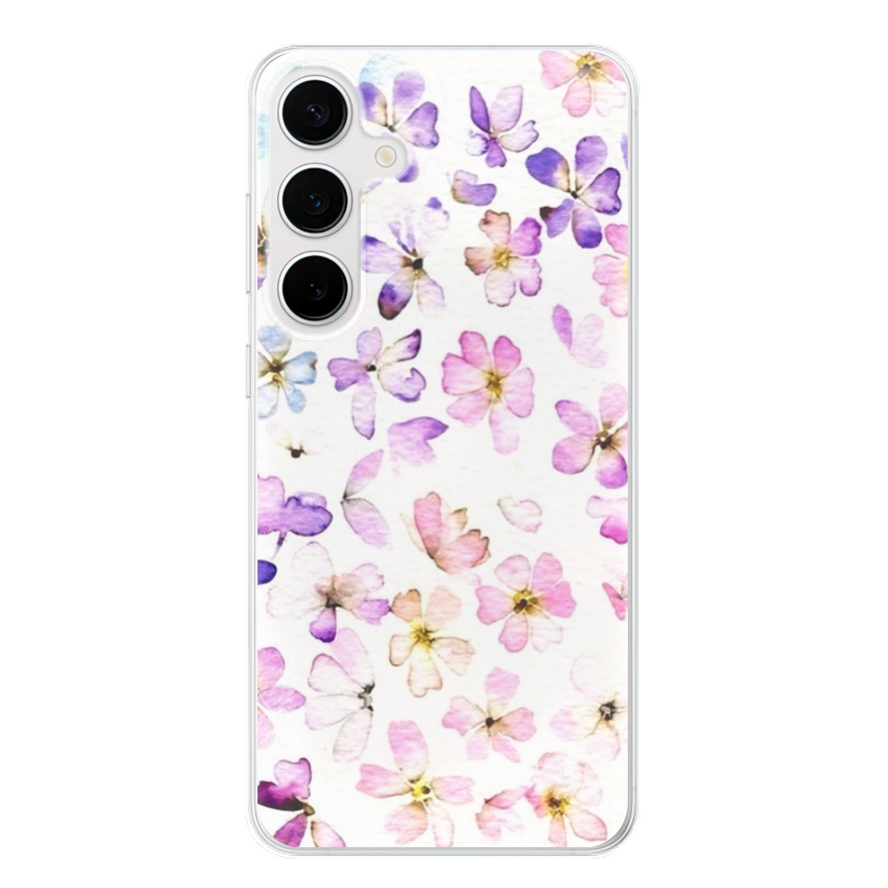 Odolné silikonové pouzdro iSaprio - Wildflowers - Samsung Galaxy S24+