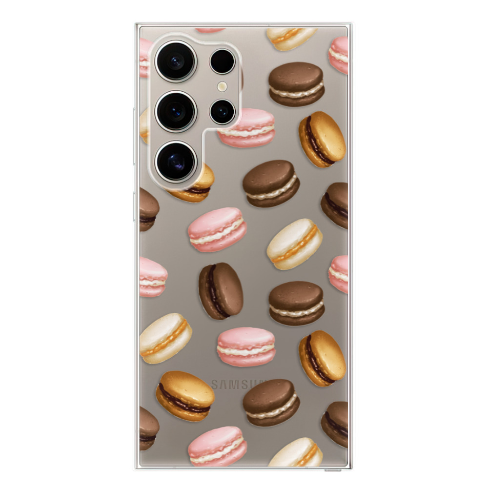 Odolné silikonové pouzdro iSaprio - Macaron Pattern - Samsung Galaxy S24 Ultra