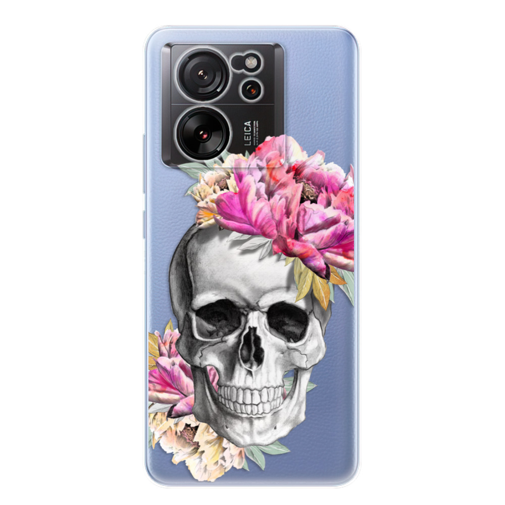 Odolné silikonové pouzdro iSaprio - Pretty Skull - Xiaomi 13T / 13T Pro