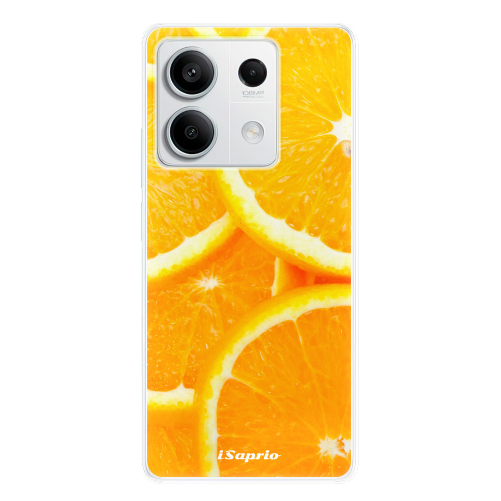 Odolné silikonové pouzdro iSaprio - Orange 10 - Xiaomi Redmi Note 13 5G