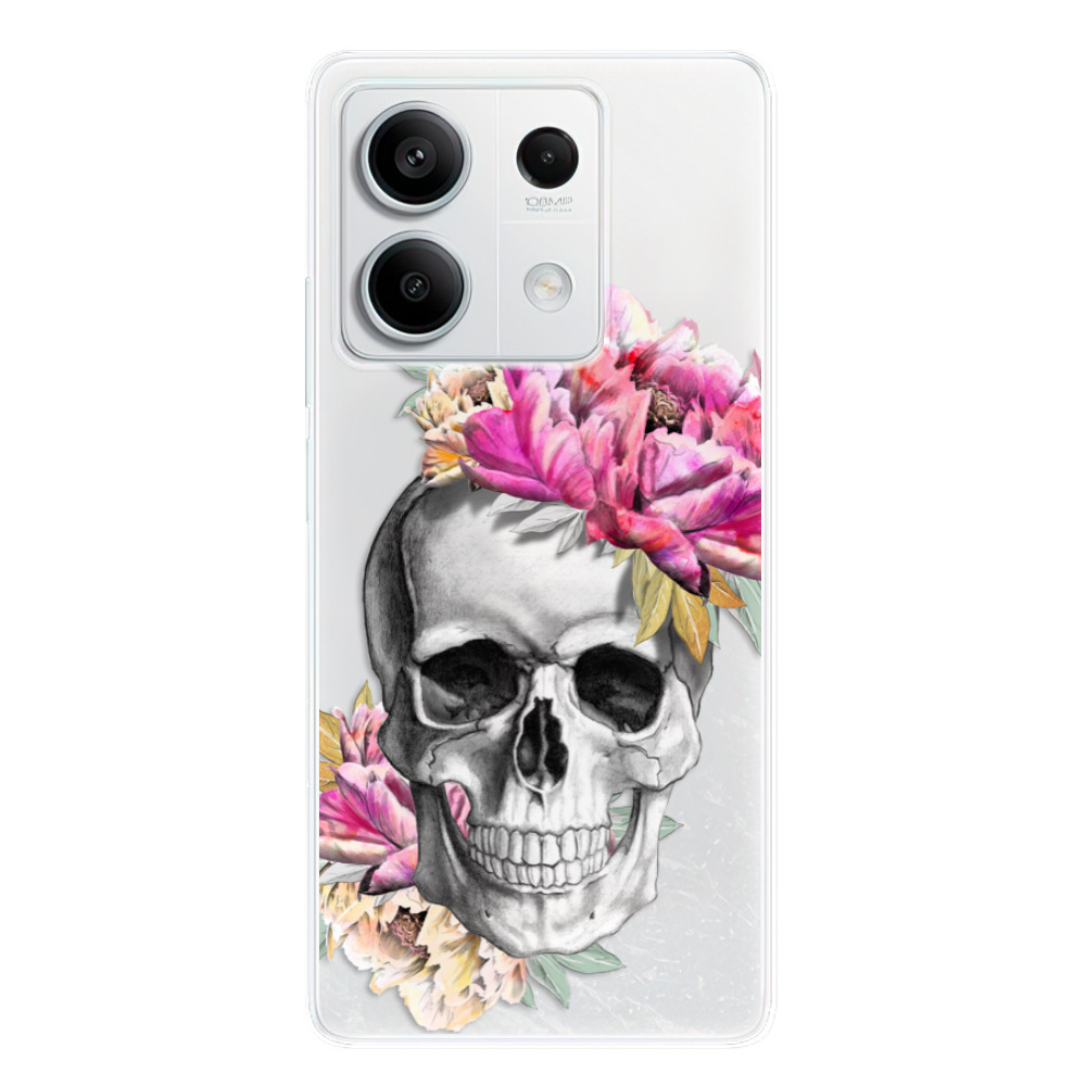 Odolné silikonové pouzdro iSaprio - Pretty Skull - Xiaomi Redmi Note 13 5G