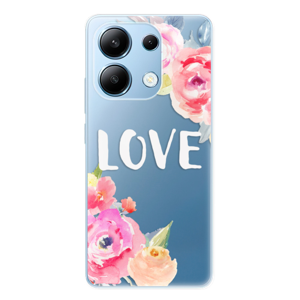Odolné silikonové pouzdro iSaprio - Love - Xiaomi Redmi Note 13