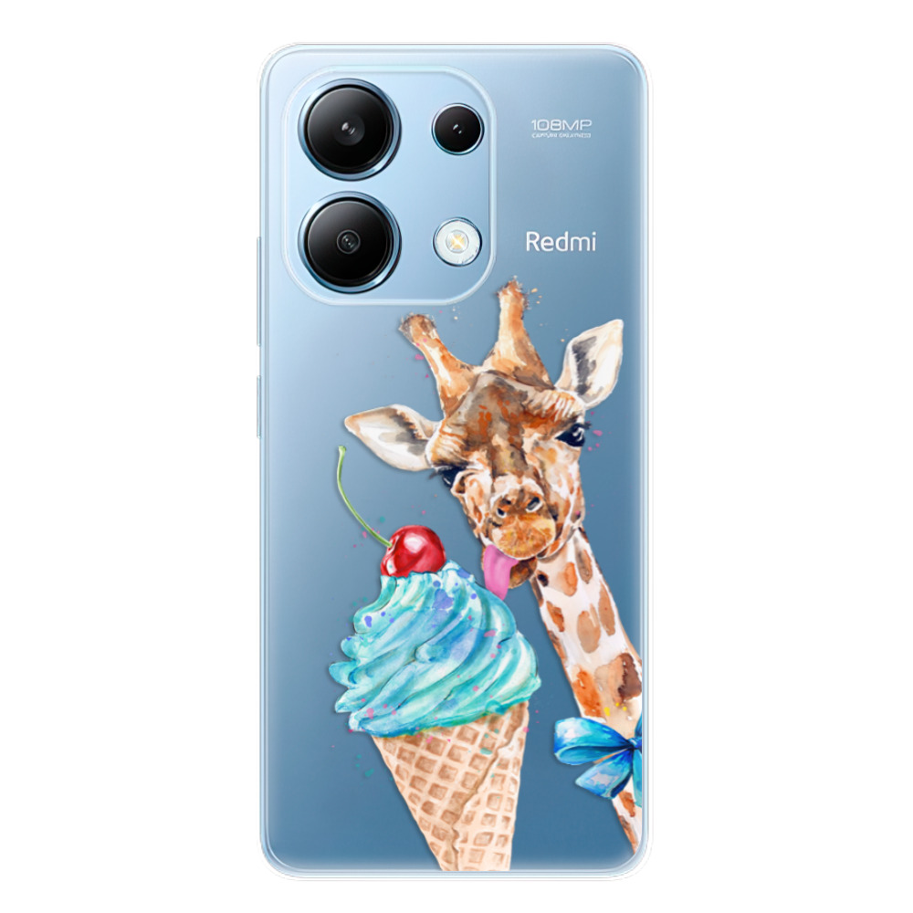 Odolné silikonové pouzdro iSaprio - Love Ice-Cream - Xiaomi Redmi Note 13