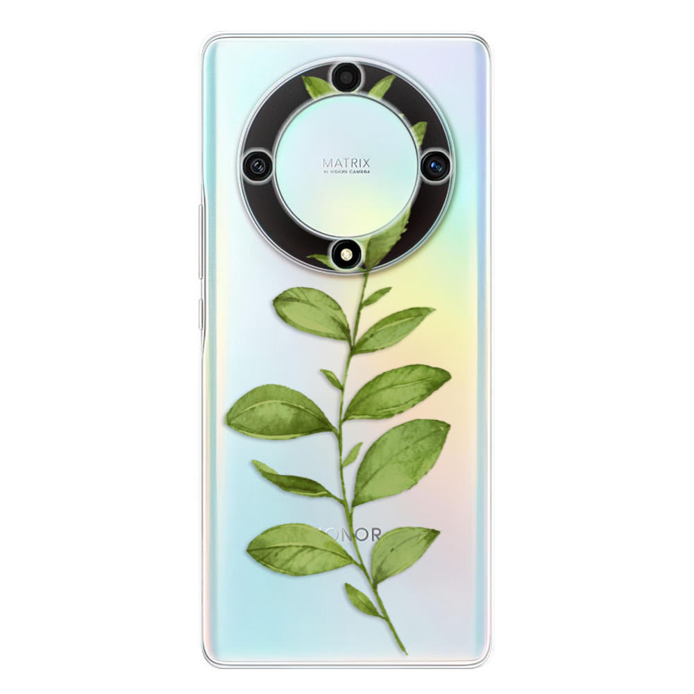 Odolné silikonové pouzdro iSaprio - Green Plant 01 - Honor Magic5 Lite 5G