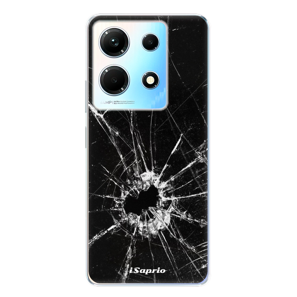 Odolné silikonové pouzdro iSaprio - Broken Glass 10 - Infinix Note 30