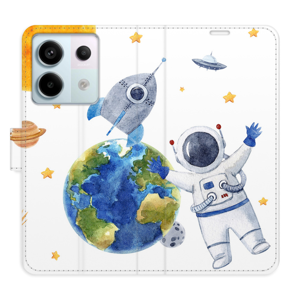 Flipové pouzdro iSaprio - Space 06 - Xiaomi Redmi Note 13 Pro 5G / Poco X6 5G