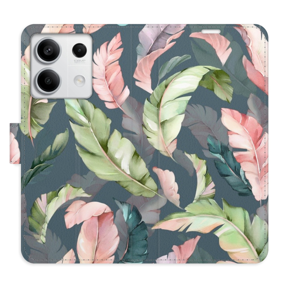 Flipové pouzdro iSaprio - Flower Pattern 09 - Xiaomi Redmi Note 13 5G