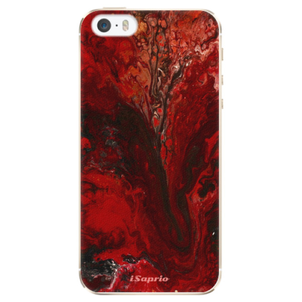Plastové pouzdro iSaprio - RedMarble 17 - iPhone 5/5S/SE