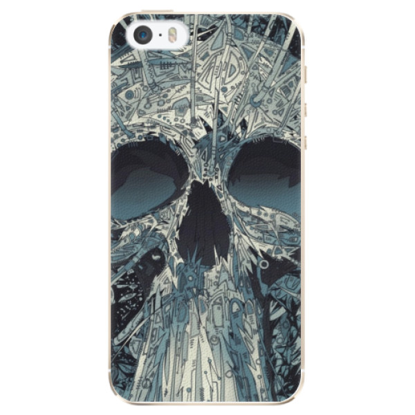 Plastové pouzdro iSaprio - Abstract Skull - iPhone 5/5S/SE