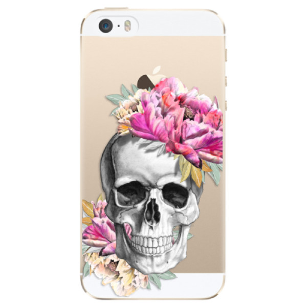 Plastové pouzdro iSaprio - Pretty Skull - iPhone 5/5S/SE