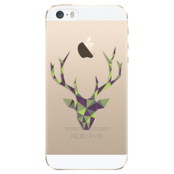 Plastové pouzdro iSaprio - Deer Green - iPhone 5/5S/SE