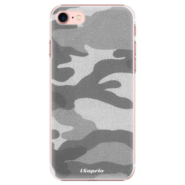 Plastové pouzdro iSaprio - Gray Camuflage 02 - iPhone 7