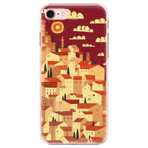 Plastové pouzdro iSaprio - Mountain City - iPhone 7