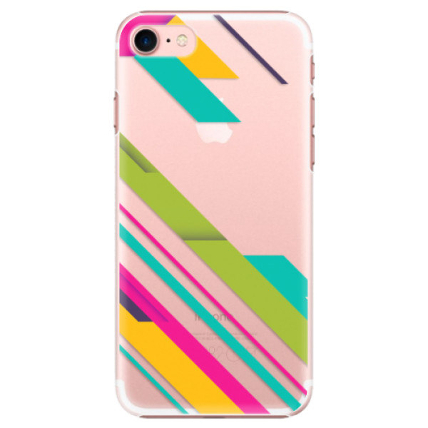Plastové pouzdro iSaprio - Color Stripes 03 - iPhone 7