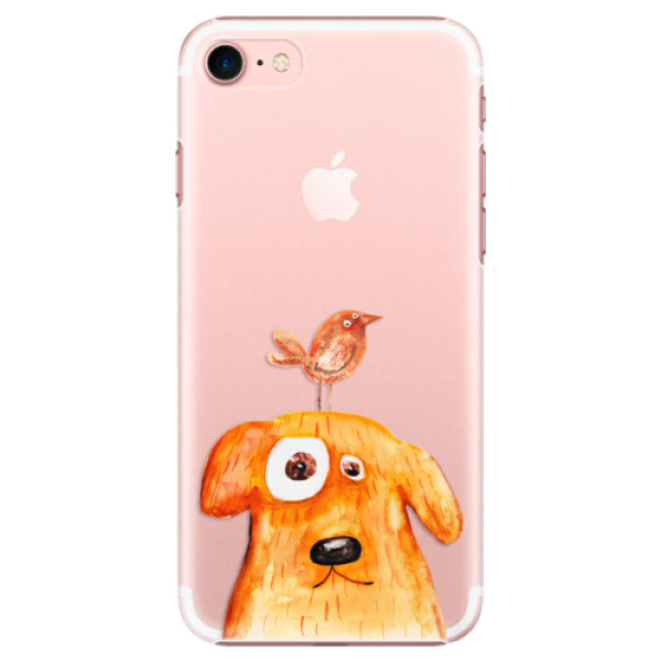 Plastové pouzdro iSaprio - Dog And Bird - iPhone 7