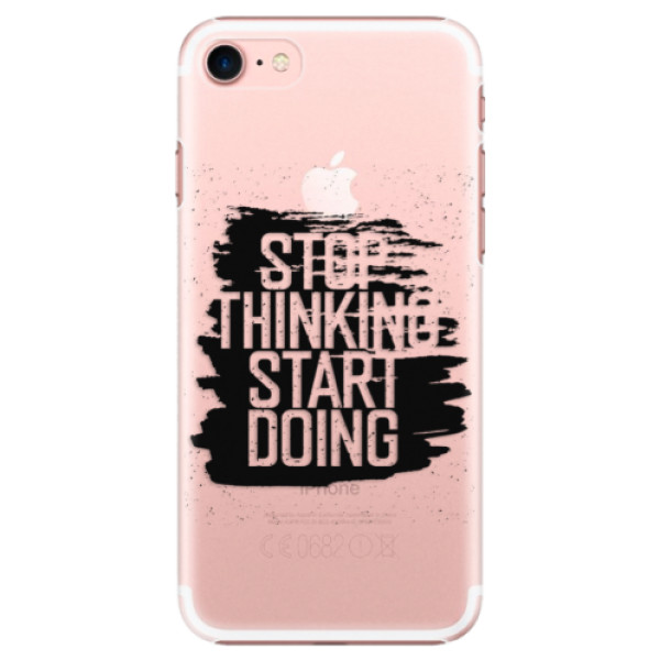Plastové pouzdro iSaprio - Start Doing - black - iPhone 7
