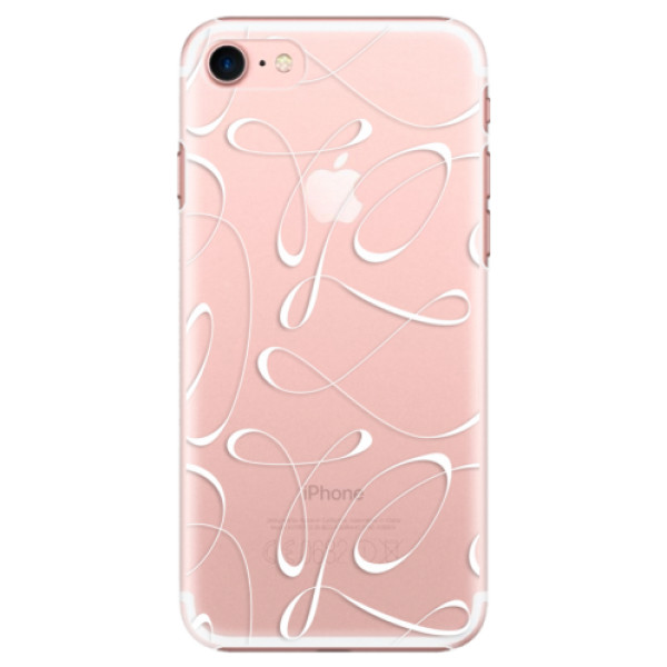 Plastové pouzdro iSaprio - Fancy - white - iPhone 7