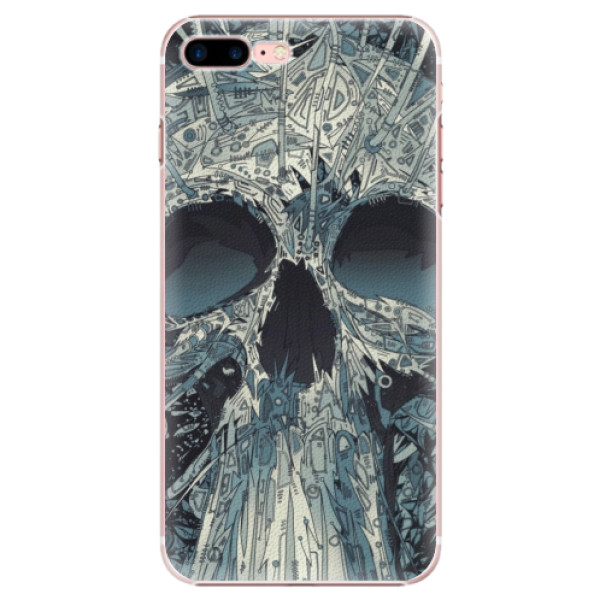Plastové pouzdro iSaprio - Abstract Skull - iPhone 7 Plus